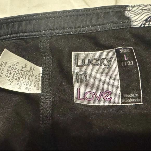 Lucky in Love Size L/12 Skort with Pockets - Picture 4 of 10